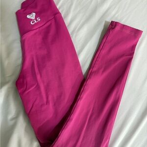 CLS Women's Scrunch Butt Pink Leggings